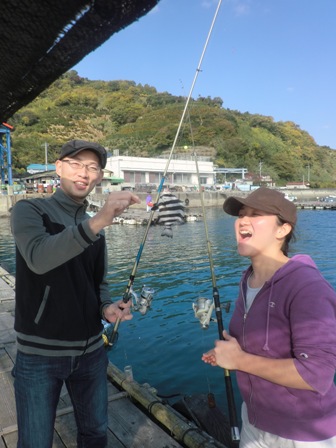 宇和島　いかだ釣り体験